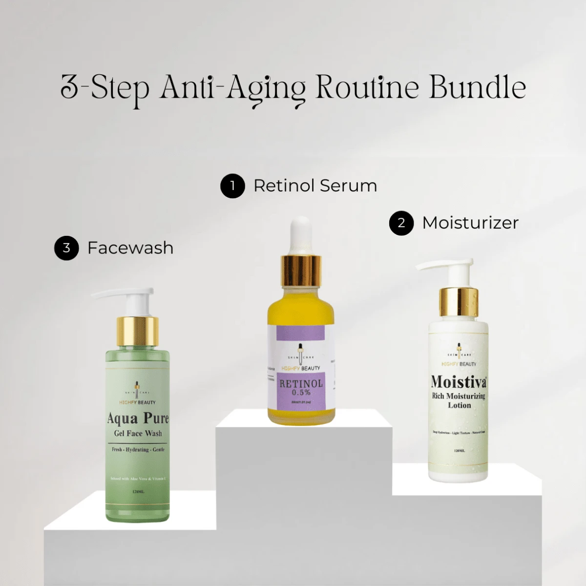 3-Step Anti-Aging Routine Bundle