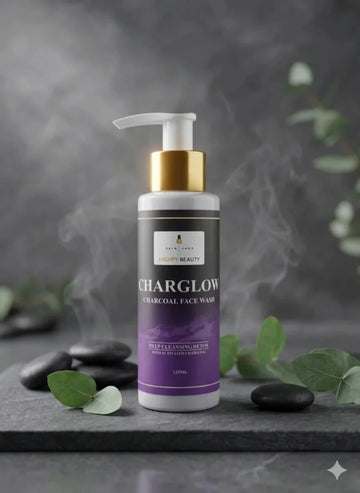 CHARGLOW CHARCOAL FACEWASH - Highfy Beauty