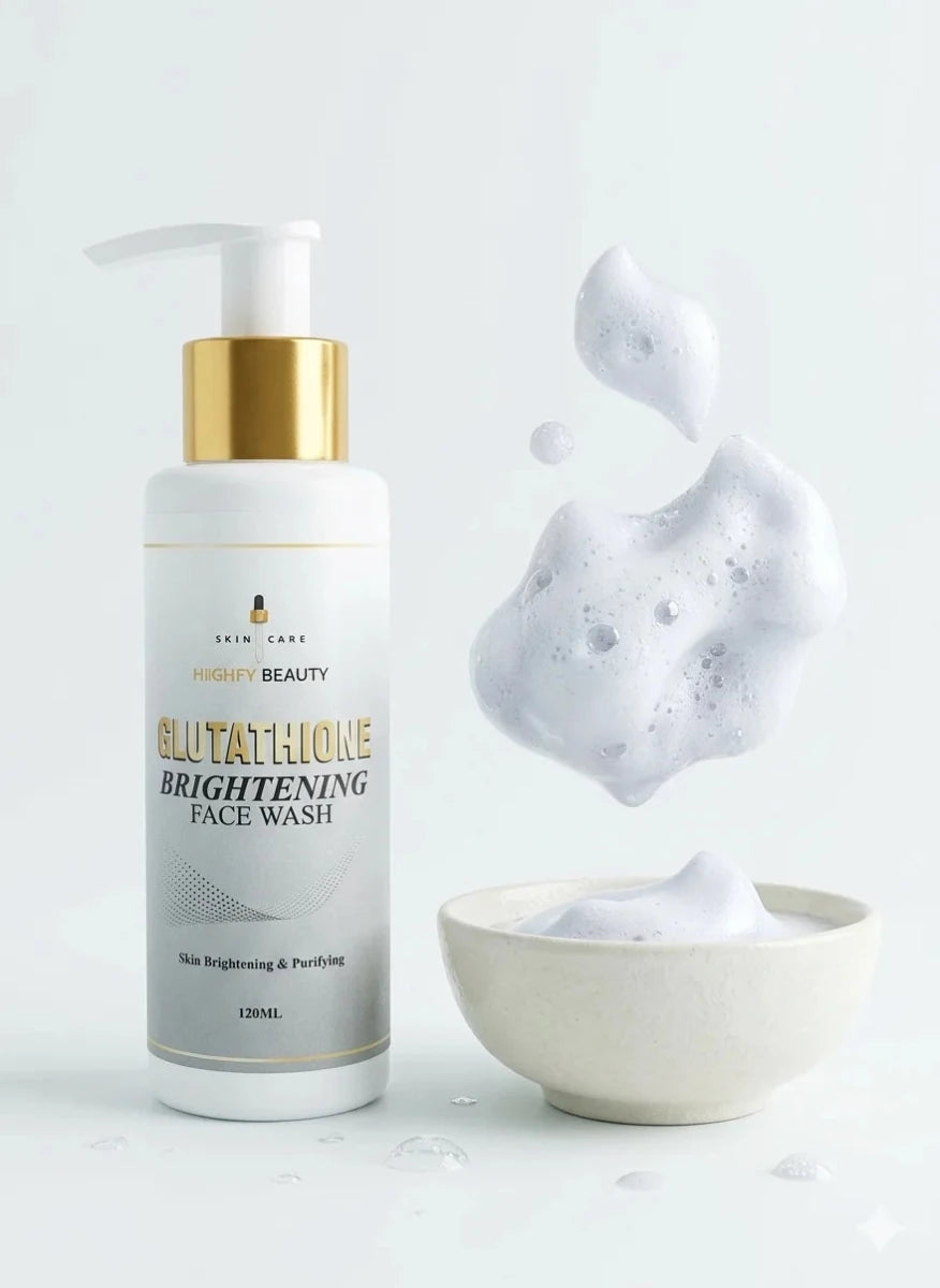 GLUTATHIONE BRIGHTENING FACEWASH - Highfy Beauty