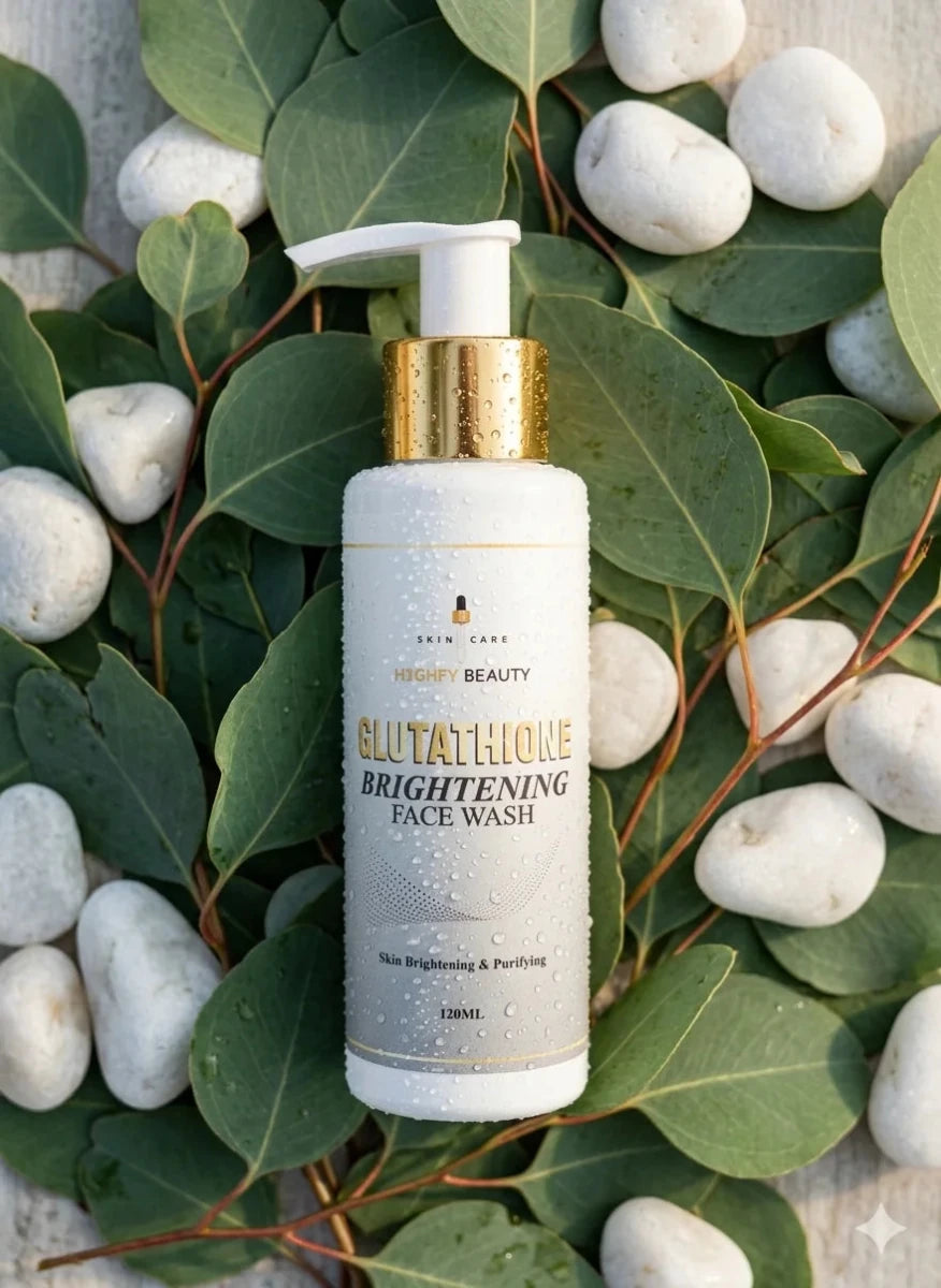 GLUTATHIONE BRIGHTENING FACEWASH - Highfy Beauty