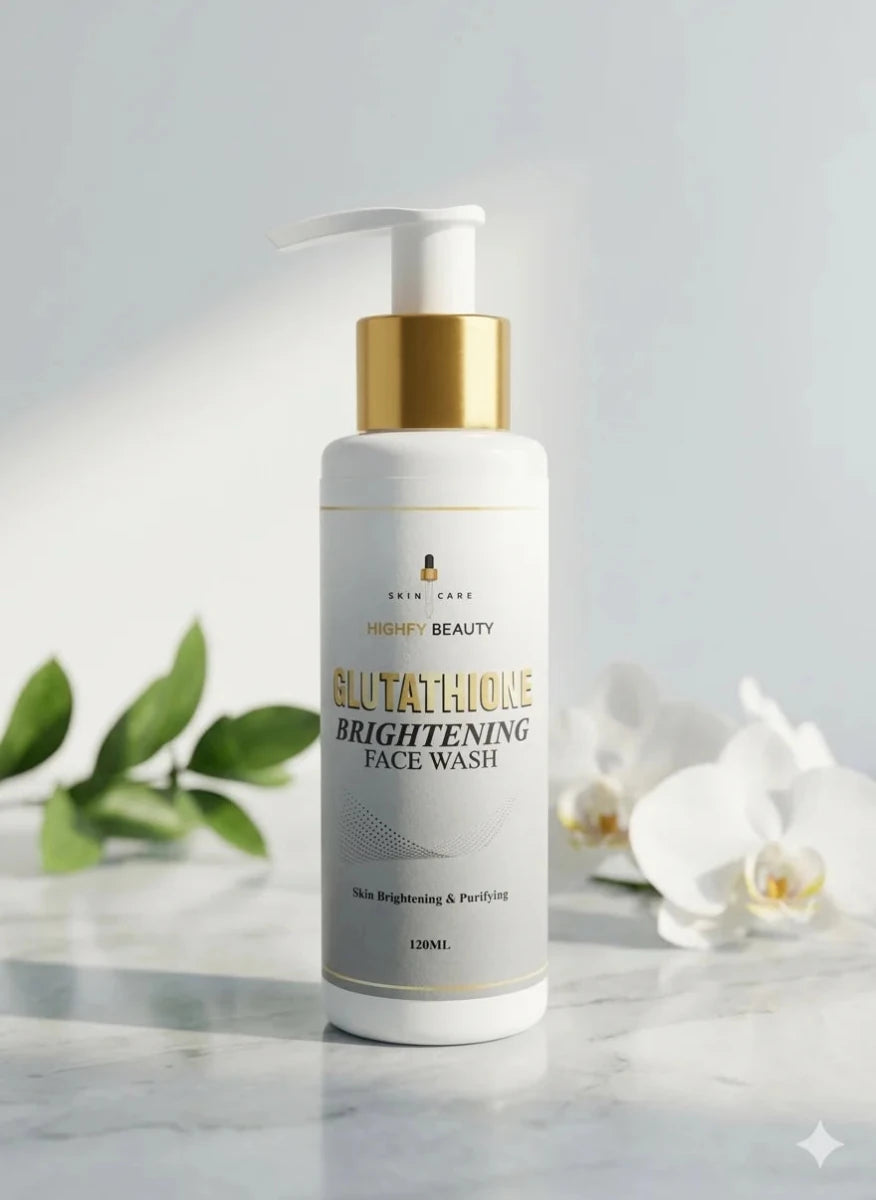 GLUTATHIONE BRIGHTENING FACEWASH - Highfy Beauty