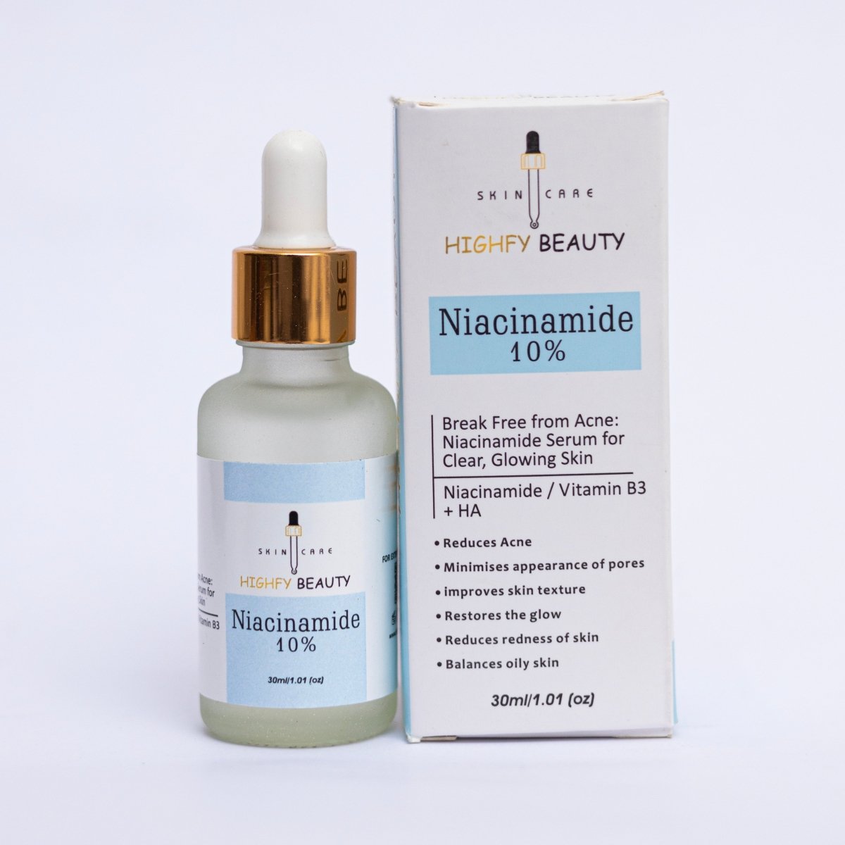 Niacinamide 10% – Hydra Glow Serum - Highfy Beauty