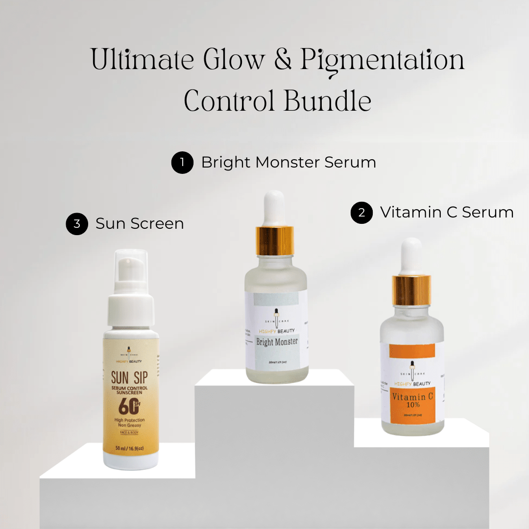 Ultimate Glow &amp; Pigmentation Control Bundle - Highfy Beauty